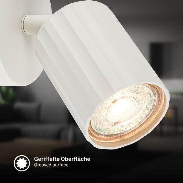 Wandlampe Wandleuchte innen Spotleuchte Leselampe Flur Schwenkbar GU10