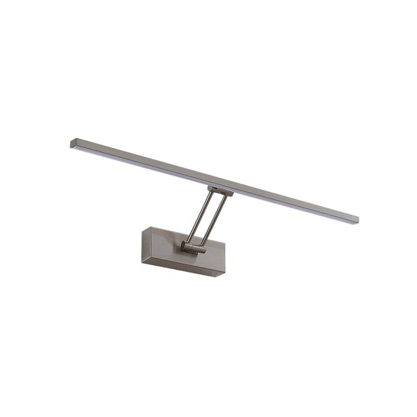 Lucande LED Wandleuchte, Wandlampe Innen Thibaud (Modern) in Alu aus Metall (1 flammig ) - Bilderleuchte Wandstrahler Wandbeleuchtung Schlafzimmer / Wohnzimmer Wohnzimmerleuchte