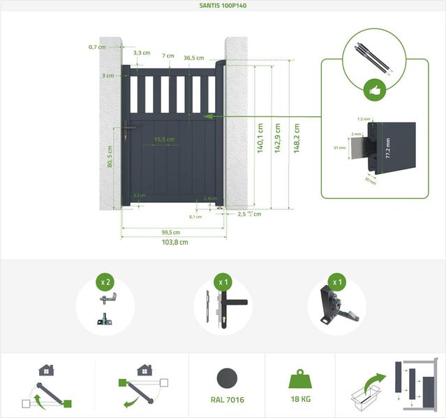 Metallregal mit fünf Jahren Garantie, ISO 9001-Zertifizierung und Hergestellt in Deutschland