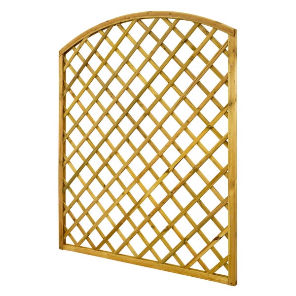 Holz Rankgitter mit Bogen