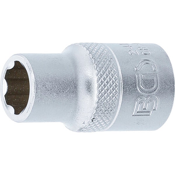 BGS Steckschlüssel-Einsatz Super Lock Antrieb Innenvierkant 12,5 mm (1/2) SW 11 mm - 2411