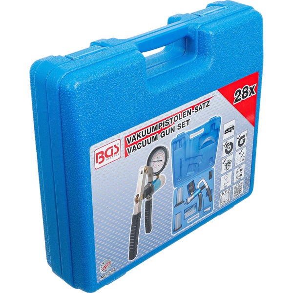 BGS Vakuum Pistolen Satz im blauen Koffer
