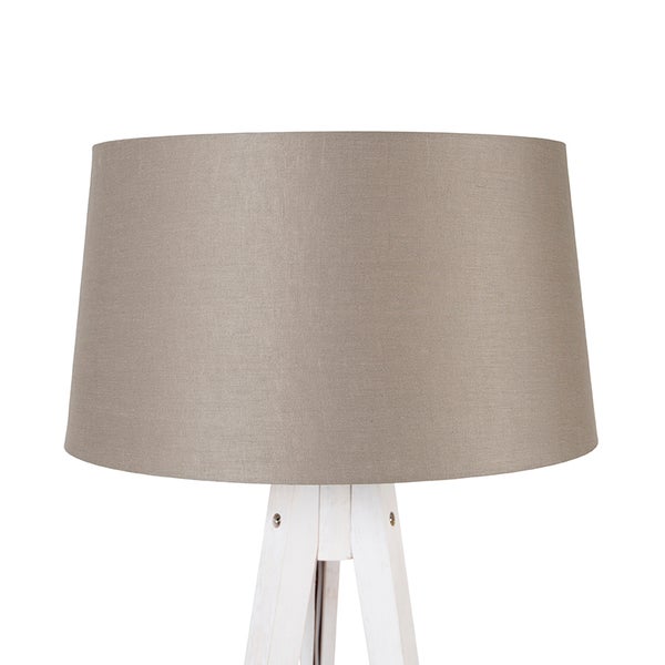 Stehlampe mit Lampenschirm und Stativfuß