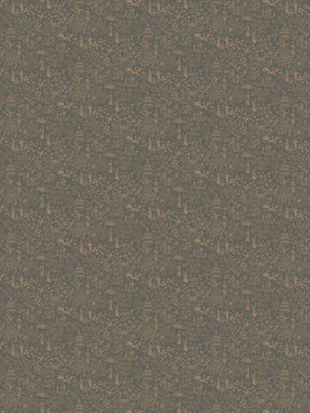 Borastapeter Tapete Blumen Braun - 53 cm x 10.05 m - 660279
