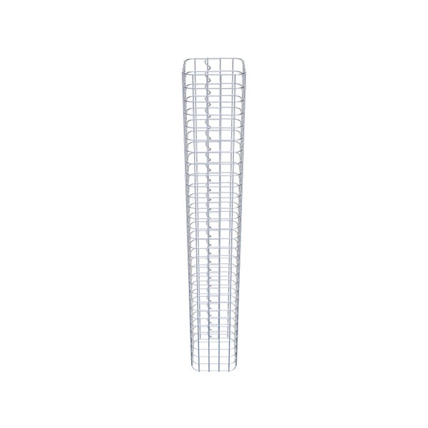 Gabionensäule 22 x 22 cm MW 5 x 5 cm eckig - Höhe: 1,50 m