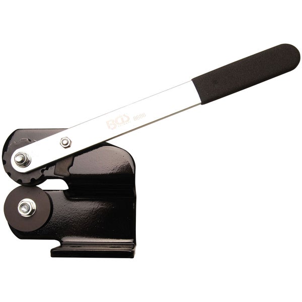 Hebelschere für Blech von BGS Technic mit langem Hebelarm, schwarzem Handgriff und BGS Technic Logo.