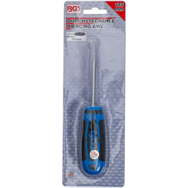 BGS Durchstechahle mit 175 mm Länge in Verpackung