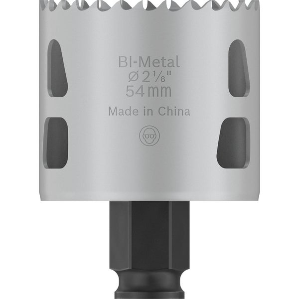 Bimetall Lochsäge mit 54 Millimeter Durchmesser