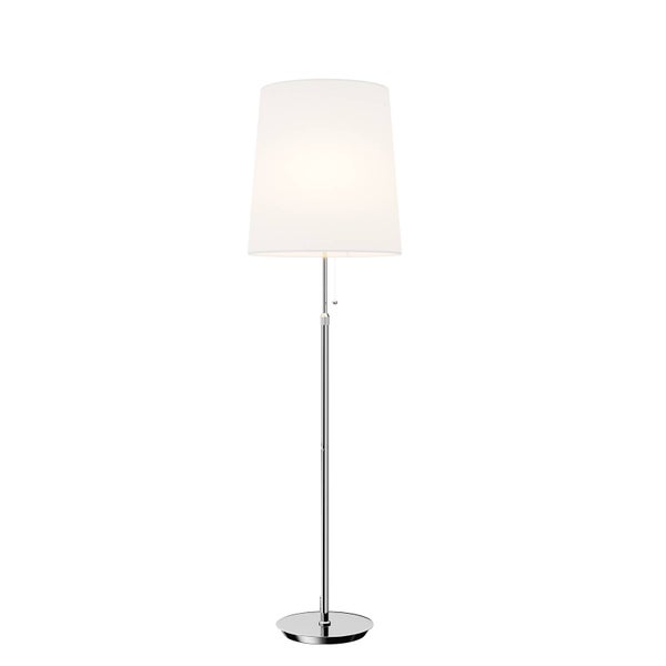 Stehlampe mit Lampenschirm