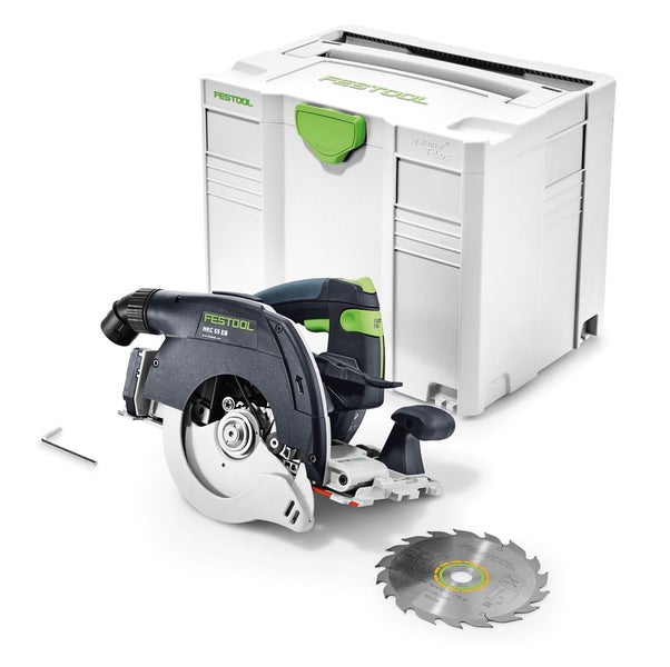 Festool HKC 55 Li EB Basic Akku Handkreissäge 18V ( 201358 ) 160 mm Brushless Solo im Systainer - ohne Akku, ohne Ladegerät