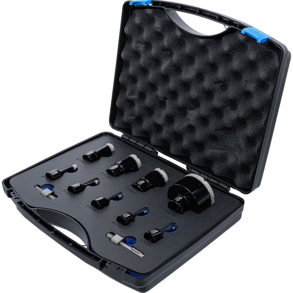 Gelbe Warnjacke mit Kapuze und Reflexstreifen