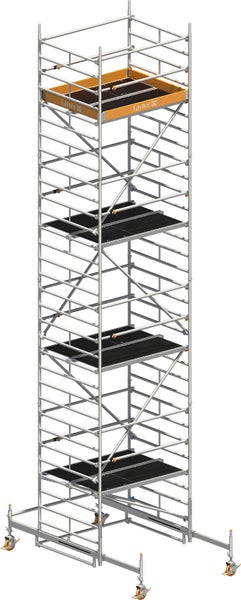 Layher Fahrgerüst mit mehreren Plattformen