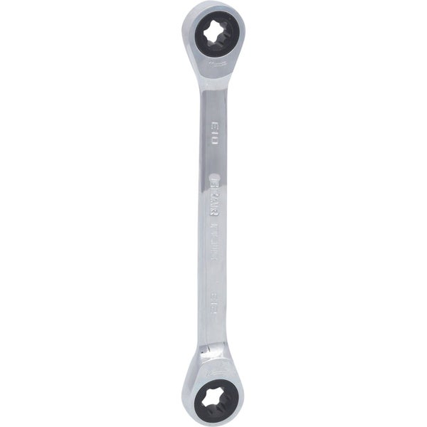 KS TOOLS GEARplus Torx-E-Doppel-Ratschenringschlüssel E 10 x E 12 - 503.4353