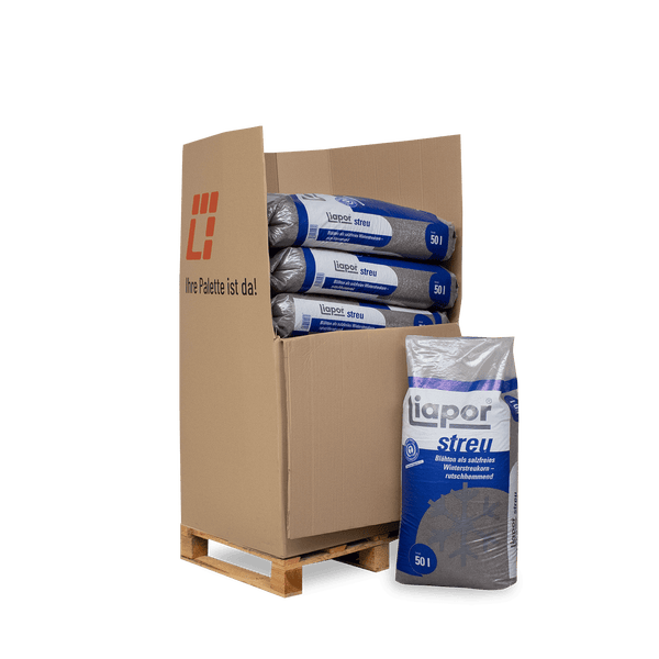 Liapor Blähton Winterstreu 50l x 10 Sack 500l Palette