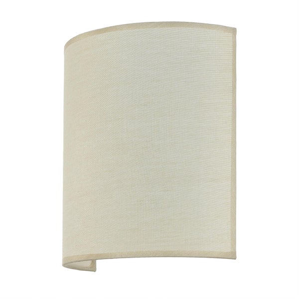 Wandleuchte mit Stoffschirm