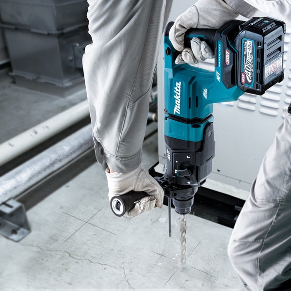 Makita HR007GM201 Akku-Kombihammer SDS-PLUS 40V max. / 2x 4,0 Ah Akku + Ladegerät Koffer