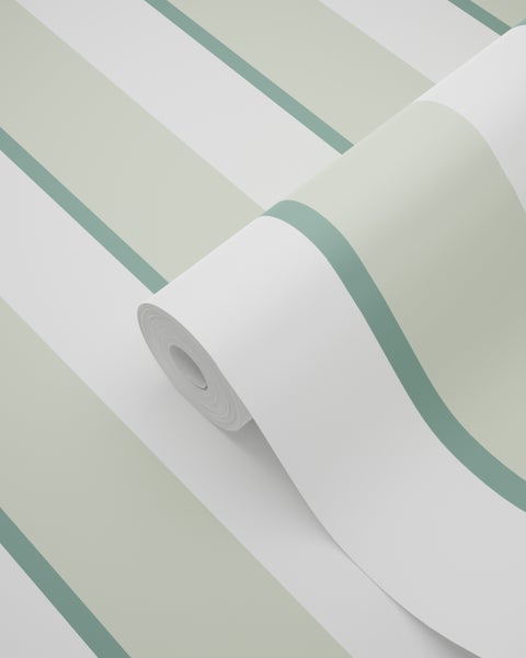 Tapetenrolle mit Streifenmuster