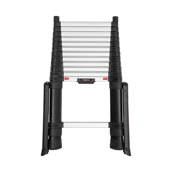 Zusammengeklappte Teleskopleiter