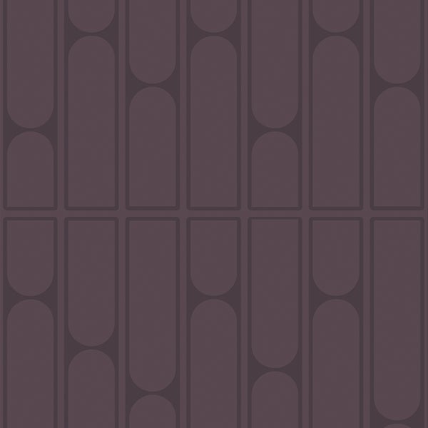 Grafisches Muster mit abgerundeten Rechtecken für Wandgestaltung