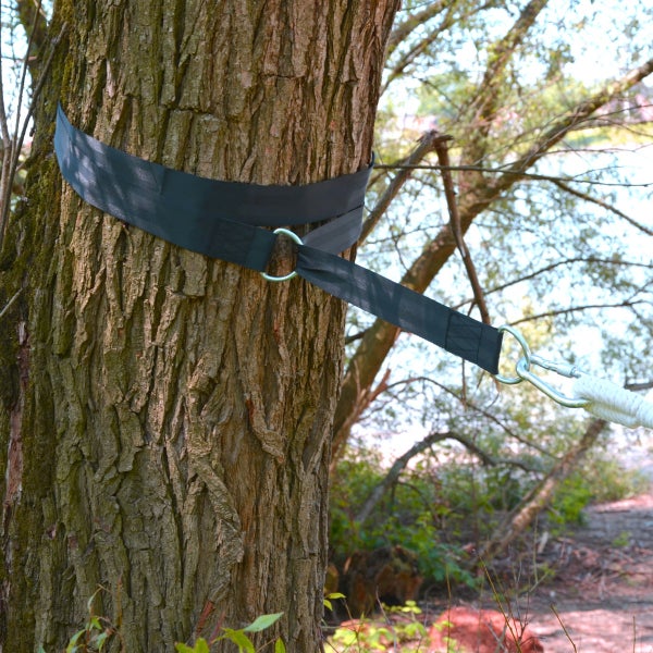 Textilgurt mit und ohne D-Ring aus Edelstahl