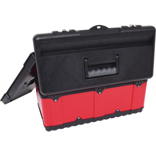KS TOOLS Kunststoff-Stahlblech-Werkzeugkiste, 582x298x255mm - 850.0345