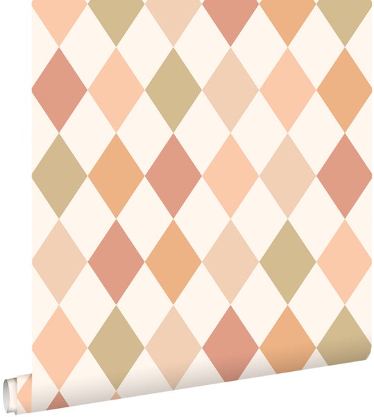 Tapete mit Rautenmuster