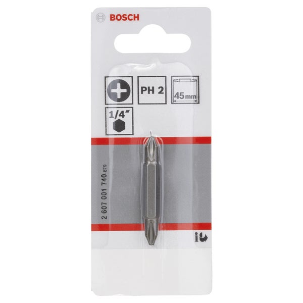 Bosch Doppelklinge PH2, PH2, 45 mm -2607001740