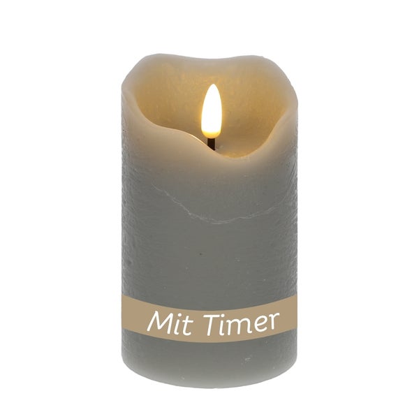 LED Stumpenkerze mit Timer Funktion