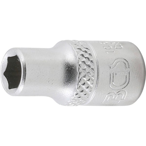 BGS Steckschlüssel-Einsatz Sechskant Antrieb Innenvierkant 6,3 mm (1/4) SW 7/32 - 10652
