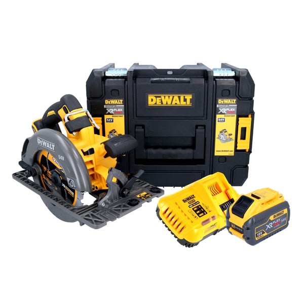 DeWalt Akku-Handkreissäge Set mit Akku, Ladegerät und robustem Transportkoffer