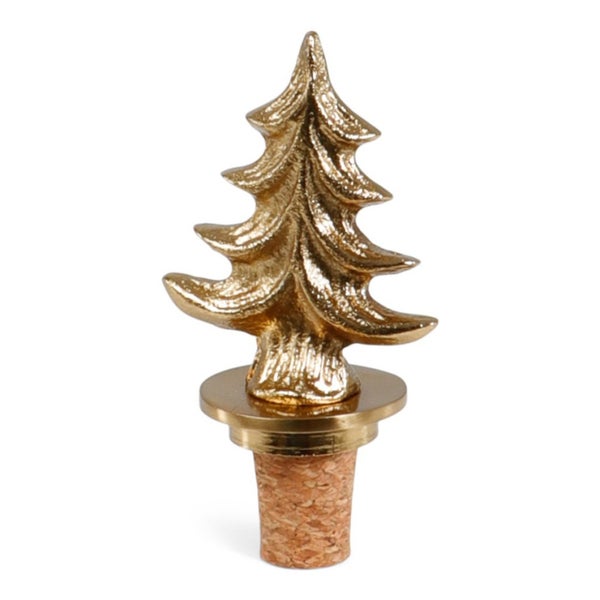 Flaschenverschluss mit Weihnachtsbaum-Motiv