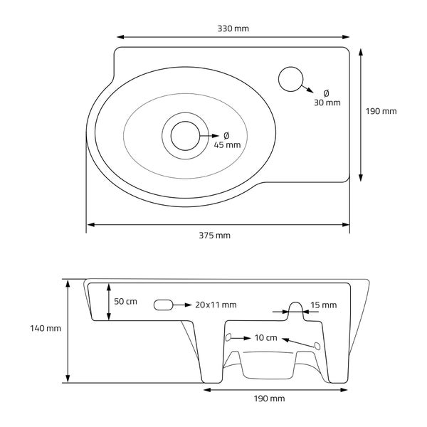 Kubische Wandleuchte für den Außenbereich