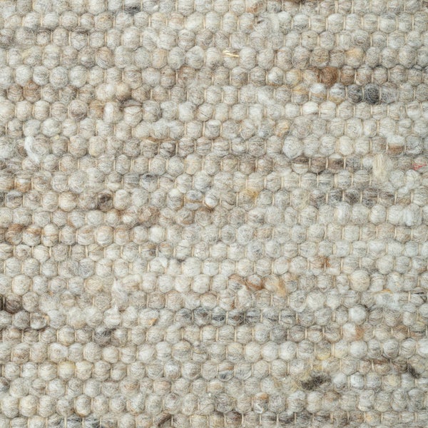 Handgewebter Wollteppich Anden Sand 120x180 cm