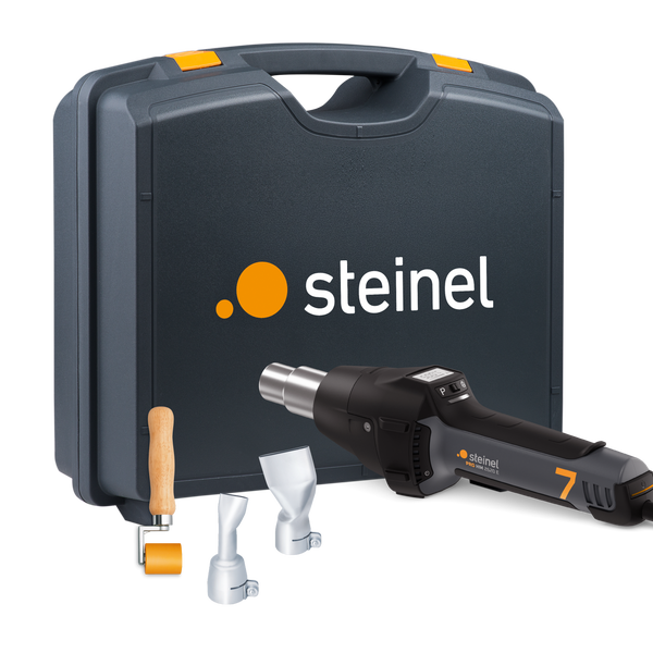 Heißluftgebläse Steinel Pro HG 2620 E im Set mit Transportkoffer und Zubehör