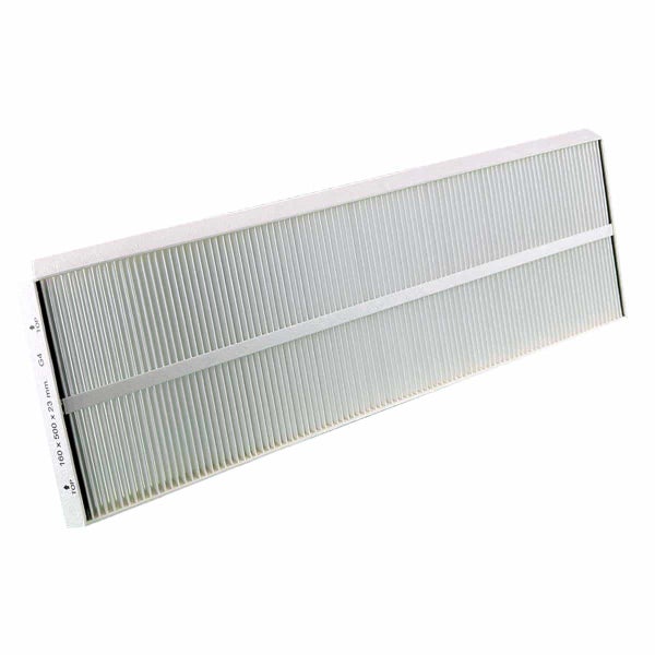 Filtermatte der Größe 160 x 500 x 23 Millimeter