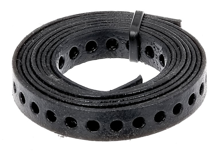 Montageband aus Metall in einer Rolle mit Lochung zur Befestigung
