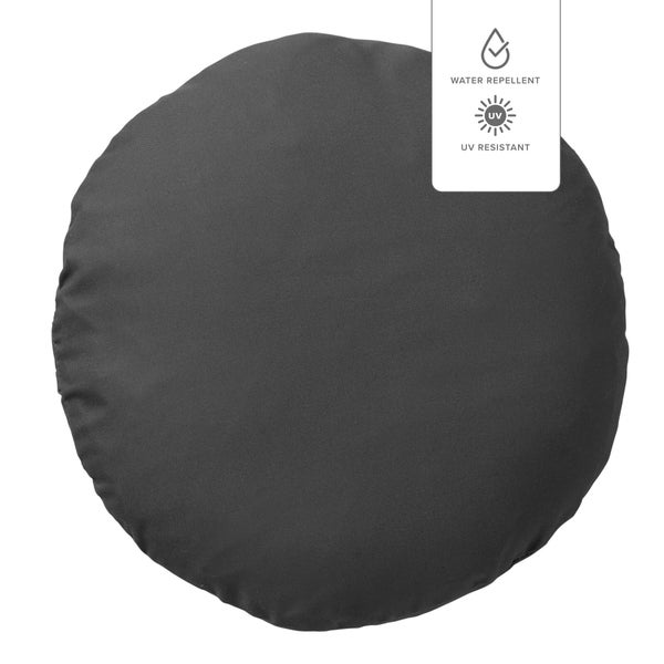 Sol Outdoor Kissen - Ø40 cm Grau - Mit Reißverschluss