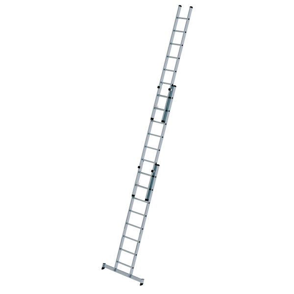 MUNK Schiebeleiter mit nivello-Traverse 3x8 Sprossen