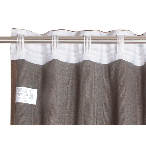 Gardine mit Universalband zur Fensterdekoration