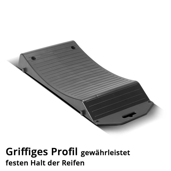 Reifen Auffahrhilfe mit Profil