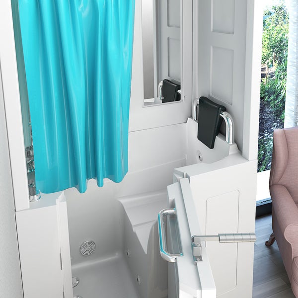 Seniorendusche Wanne Whirlpool S08D-WP-A-R 68x110x205cm