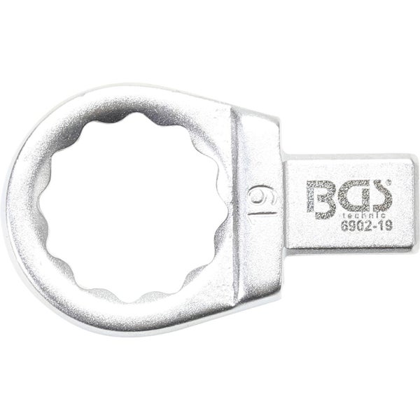 BGS Einsteck-Ringschlüssel 19 mm Aufnahme 9 x 12 mm - 6902-19