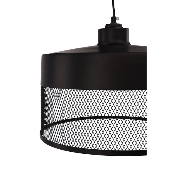 Toulon Beleuchtung Pendelleuchte 33x33x24cm schwarz. 33 X 33 X 24 cm