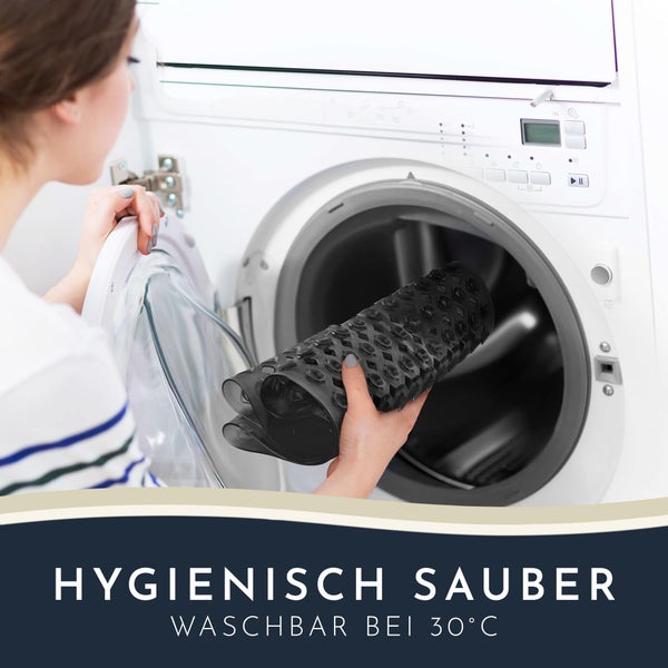 Homerella Badewannenmatte rutschfest Hautsensitiv 88x39cm, INKL. AUFHÄNGUNG | Antirutschmatte Badewanne BPA frei | Duschmatte schimmelresistent & maschinenwaschbar | Badematte rutschfest