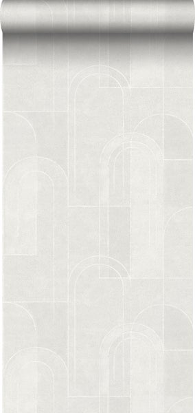 Borastapeter Tapete Stein-Optik Hellgrau - 53 cm x 10.05 m - 660032