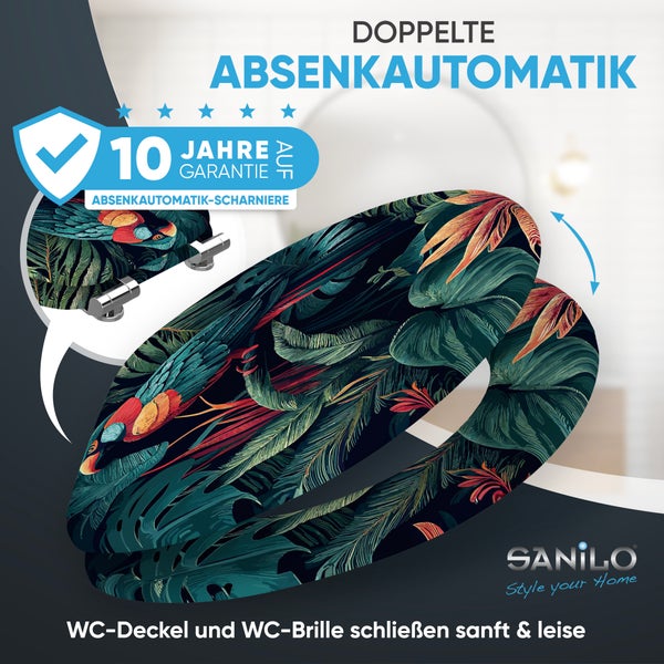 WC-Sitz mit Absenkautomatik Exotic