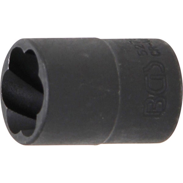 BGS Spiral-Profil-Steckschlüssel-Einsatz / Schraubenausdreher Antrieb Innenvierkant 10 mm (3/8) SW 16 mm - 5276