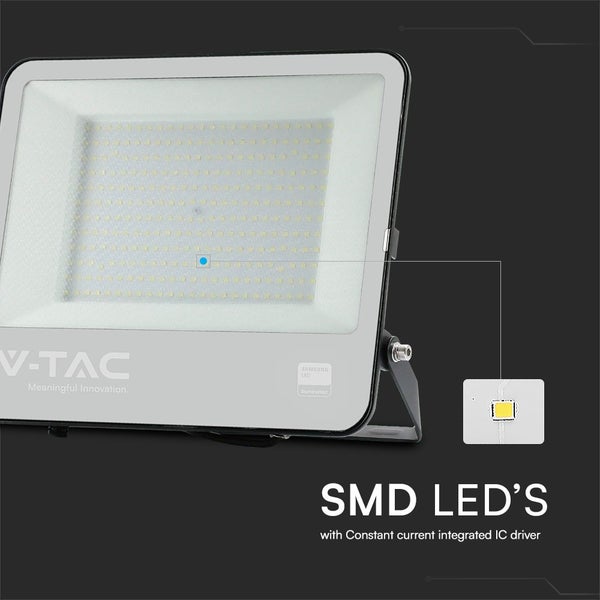 V-TAC Logo. LED-Fluter mit Samsung LED.