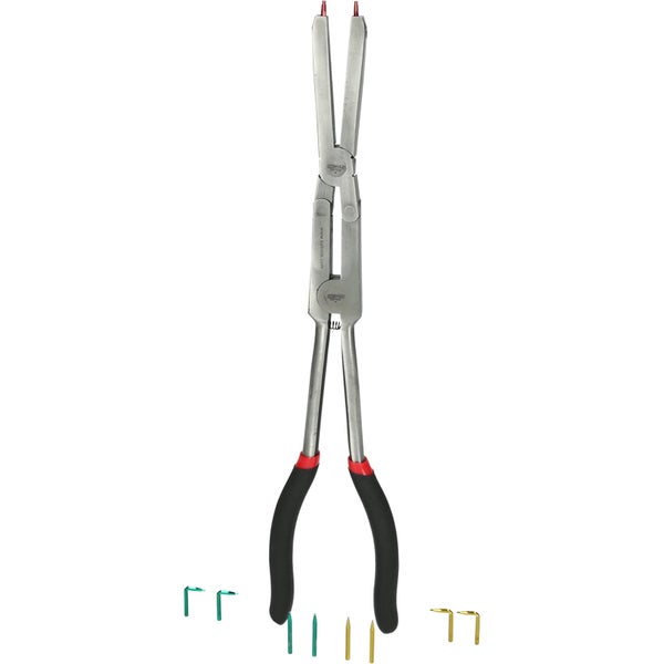 Sprengringzange mit Sprengringen