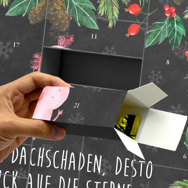 Mr. & Mrs. Panda Befüllbarer Adventskalender Axolotl Tanzen - Schwarz